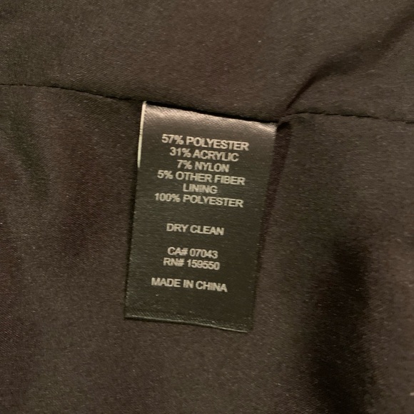 NWT House of Harlow 1960 Houndstooth Tweed Blazer Jacket Women Black/white Siz S - Picture 11 of 11